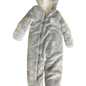 Koala baby Cozy blue Hooded Onesie size 18 to 24 months